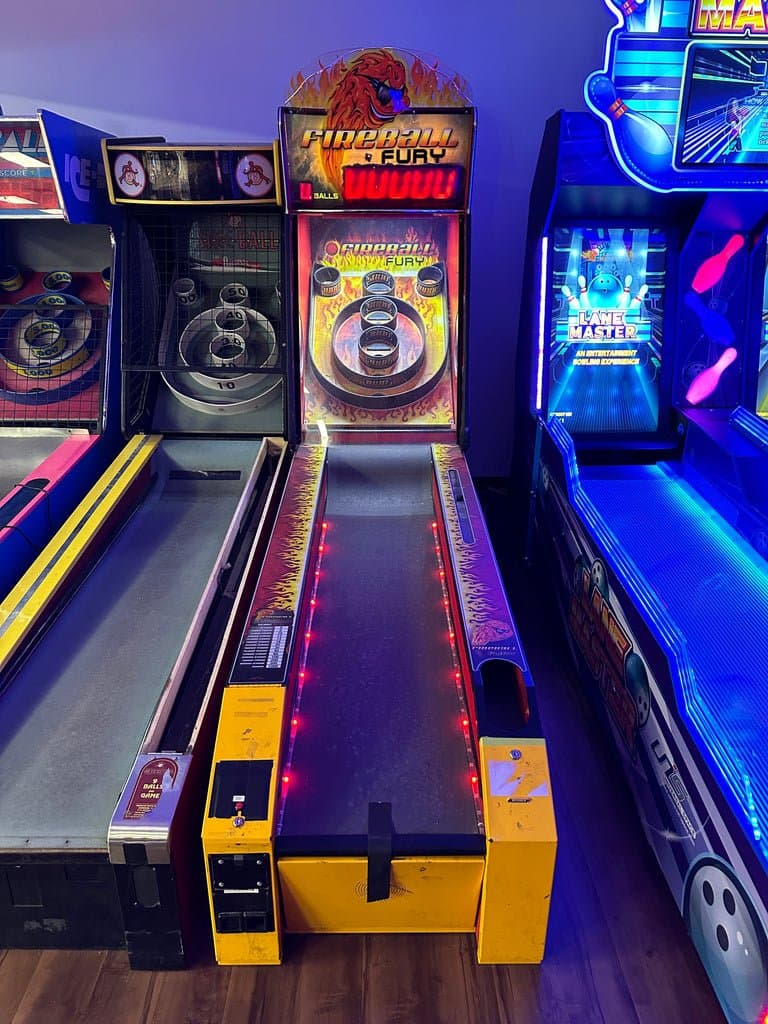 Bay Tek Fireball Fury Roller Arcade Game for sale