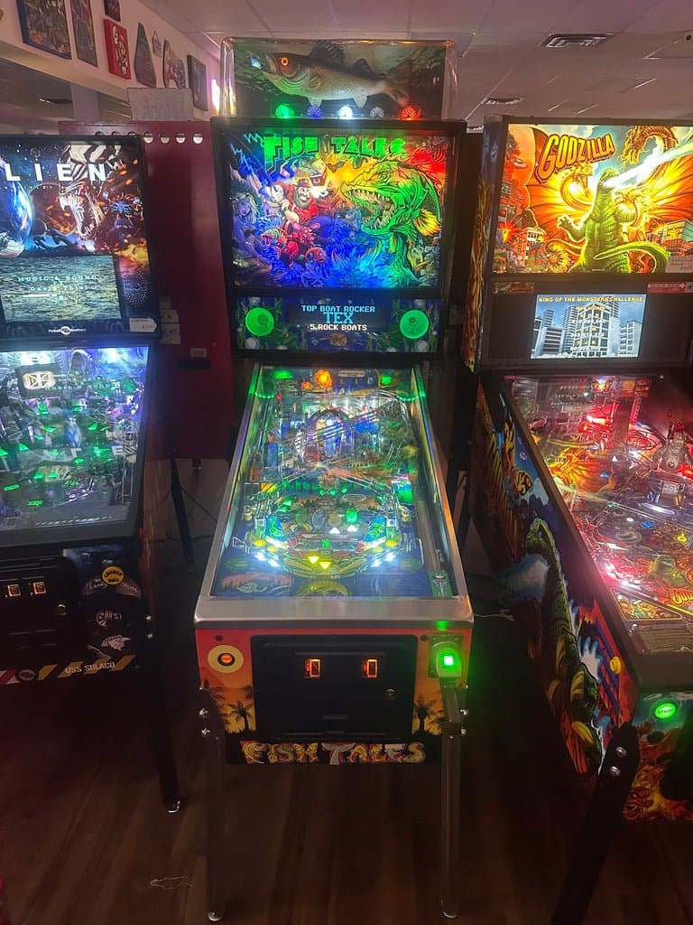 Williams LOADED Fish Tales Pinball Machine for sale