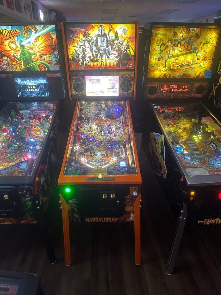 Stern Pinball LOADED The Mandalorian Premium Pinball Machine for sale