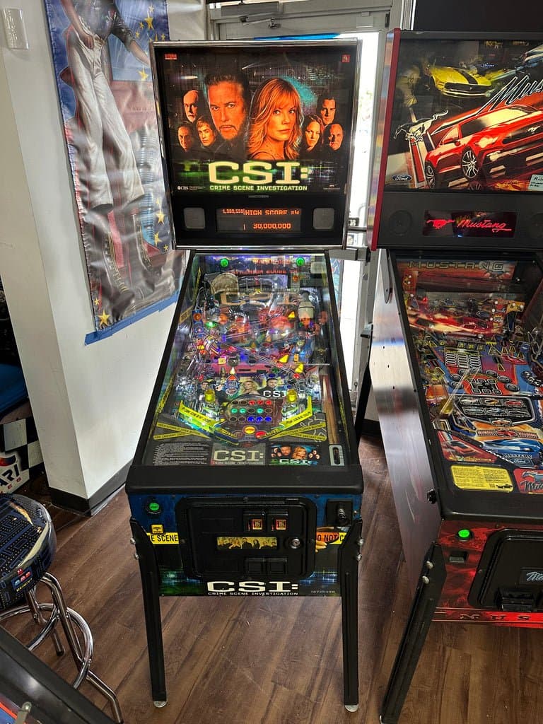 Stern Pinball CSI: Crime Scene Investigation Pinball Machine for sale