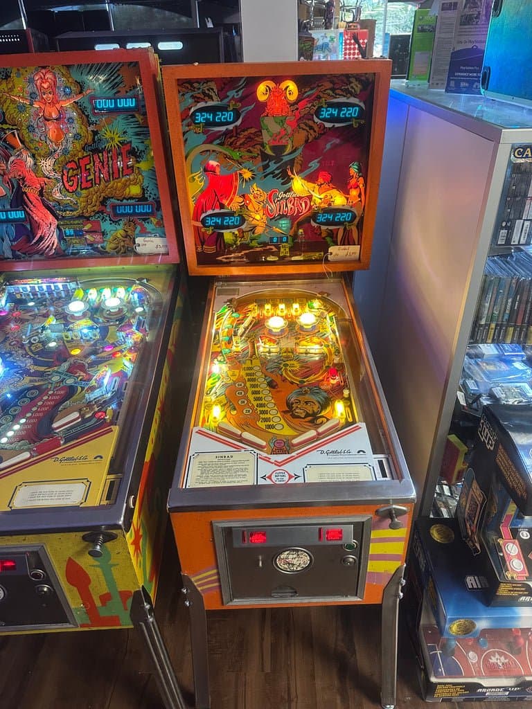 Gottlieb Sinbad Pinball Machine for sale