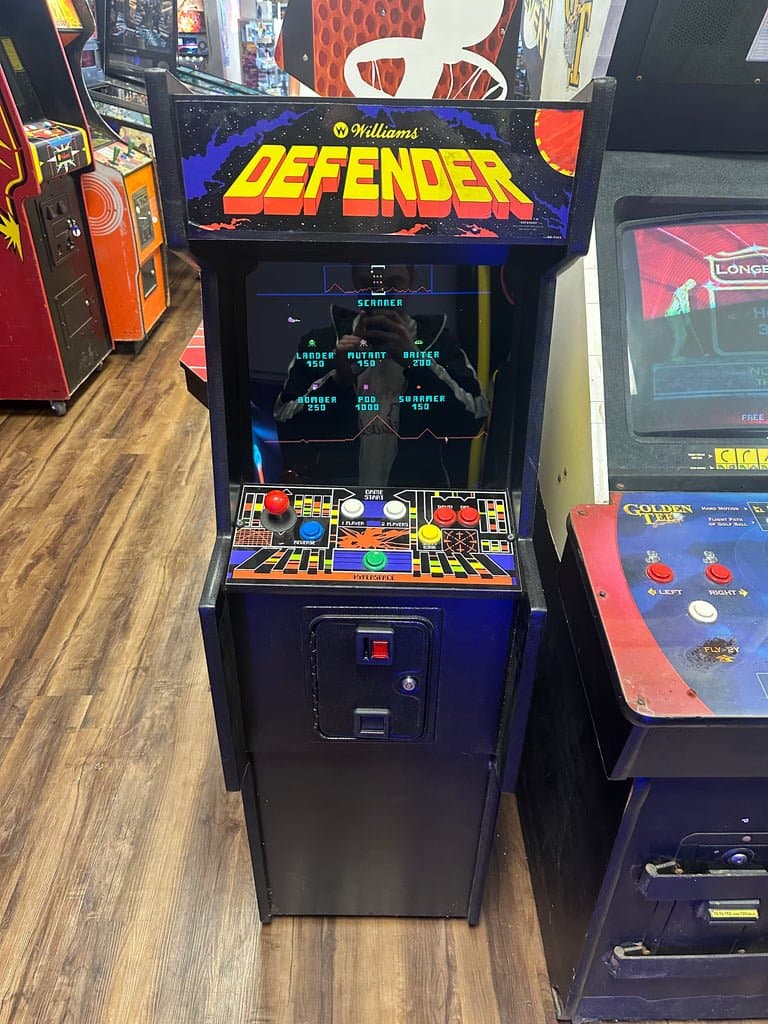 Williams Defender Classic Mini Cab Arcade Game for sale