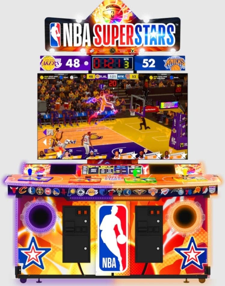 Raw Thrills NBA Superstars Arcade Video Game for sale