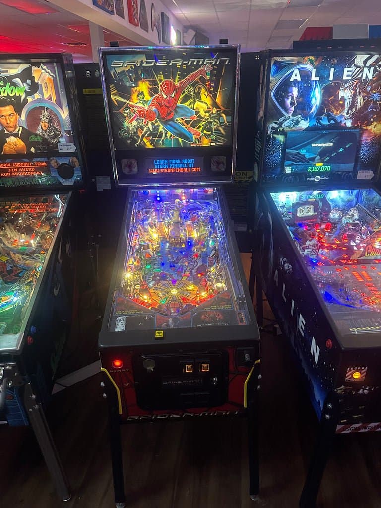 Stern Pinball LOADED Spider-Man Pinball Machine for sale