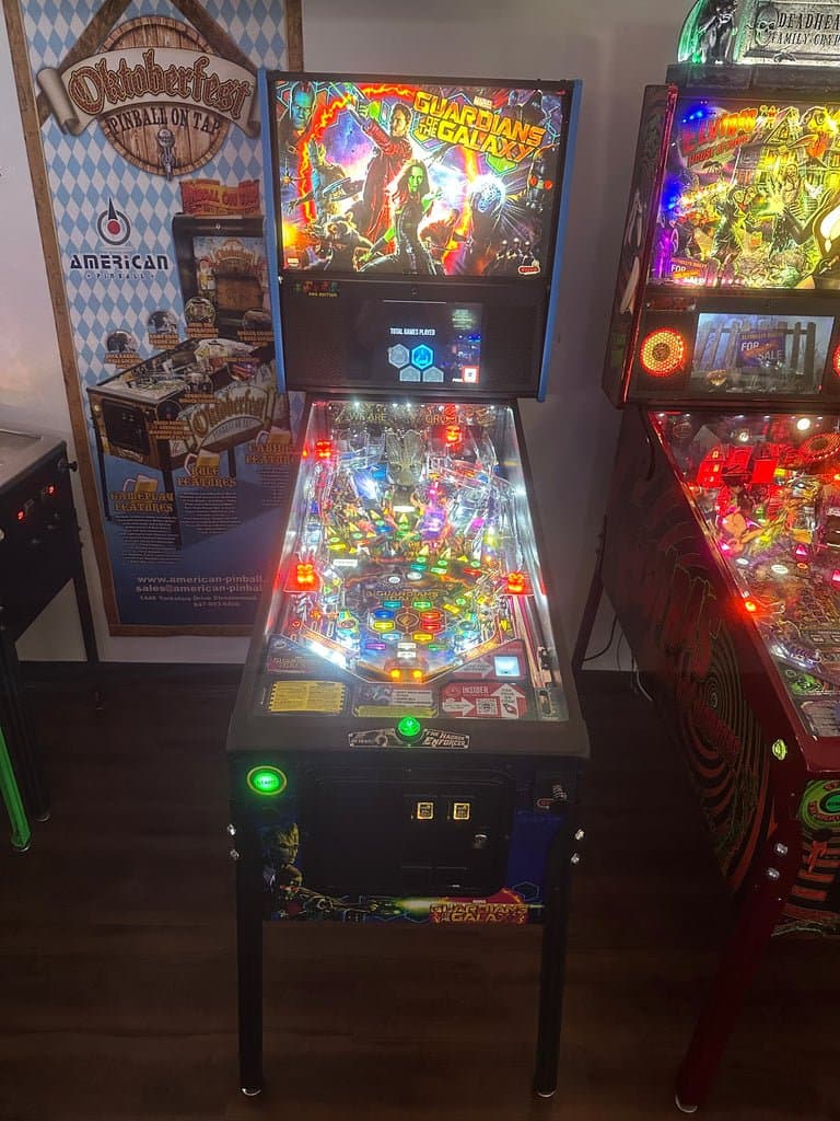 Stern Pinball Guardians of the Galaxy Pro Pinball Machine for sale