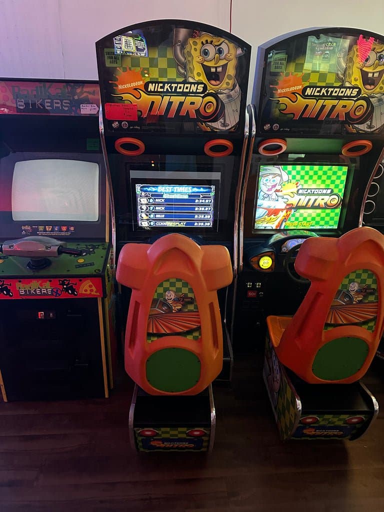 Chicago Gaming Company Nicktoons Racing Arcade Game for sale