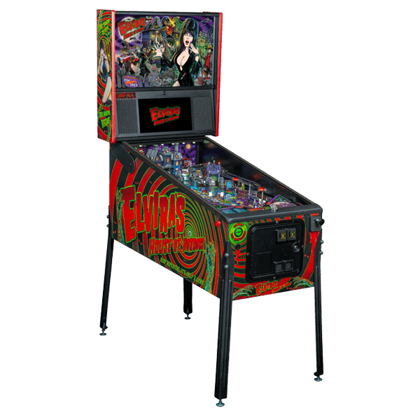 Stern Pinball Elvira’s House of Horrors Premium Pinball Machine for sale