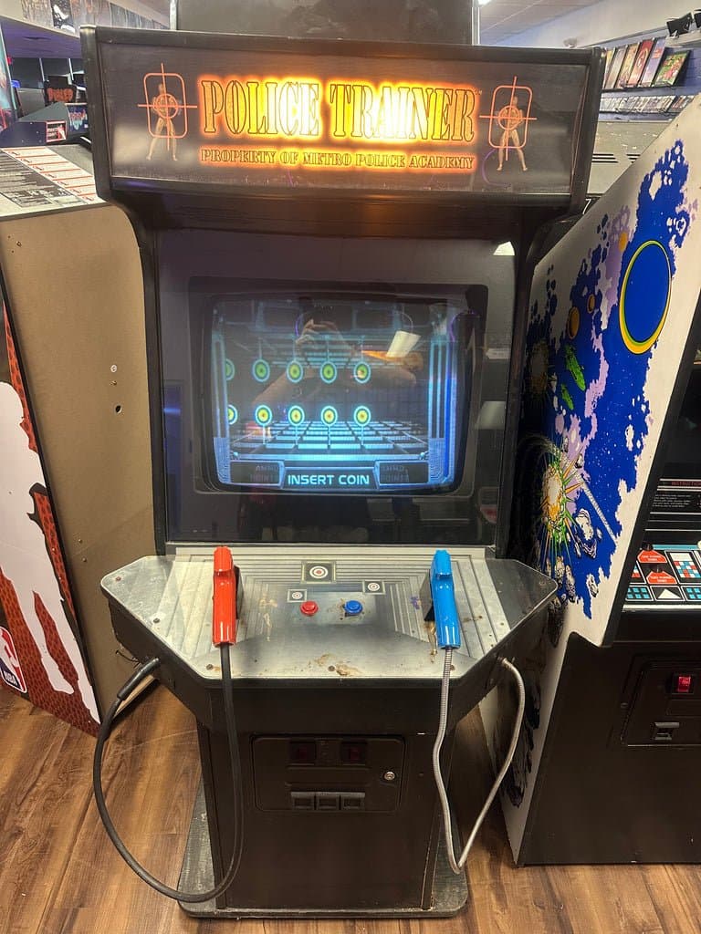 Police Trainer Arcade Game for sale
