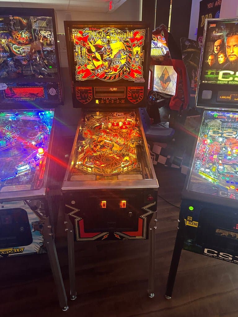 Williams Black Knight 2000 Pinball Machine for sale