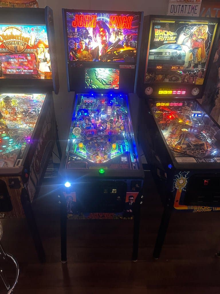 Stern Pinball LOADED John Wick Premium Pinball Machine for sale