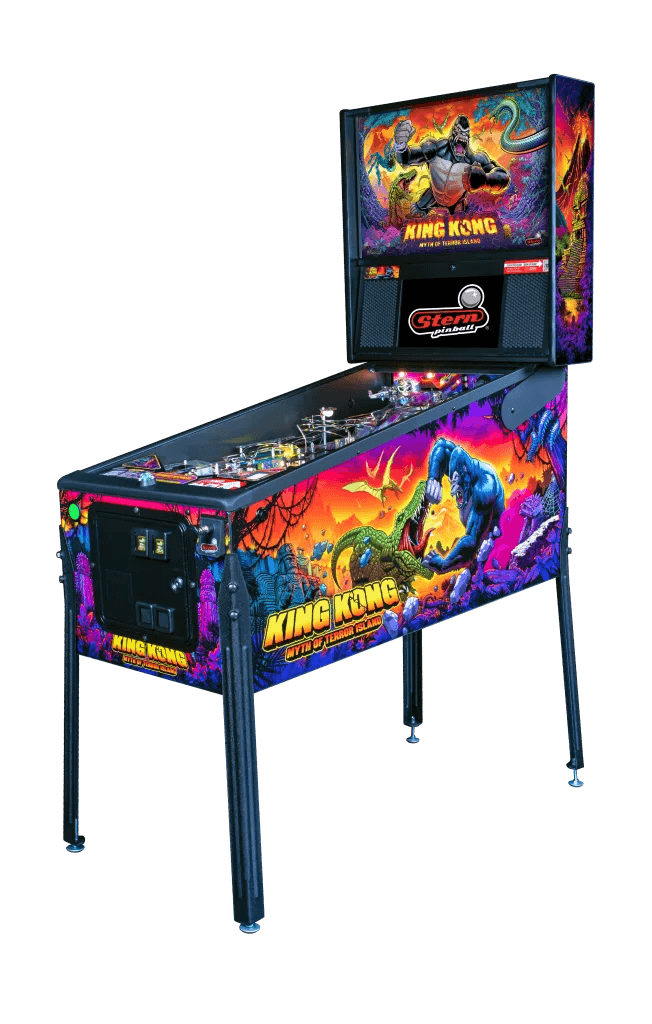 Stern Pinball King Kong: Myth of Terror Island Pro Pinball Machine for sale