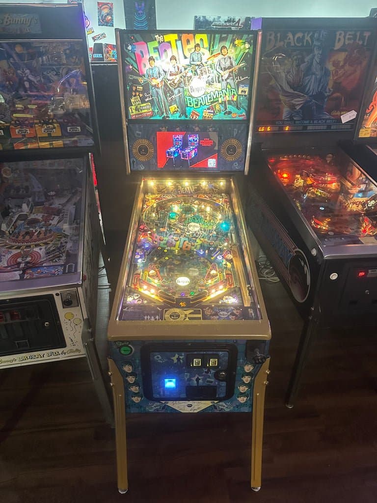 Stern Pinball The Beatles Gold Pinball Machine for sale