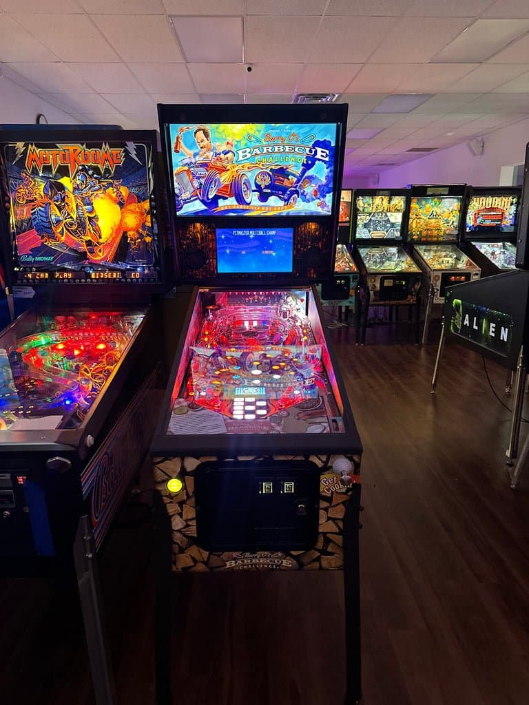 American Pinball Barry O's BBQ Challenge Classic Pinball Machine for sale
