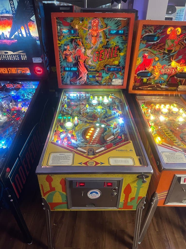 Gottlieb Genie Pinball Machine for sale