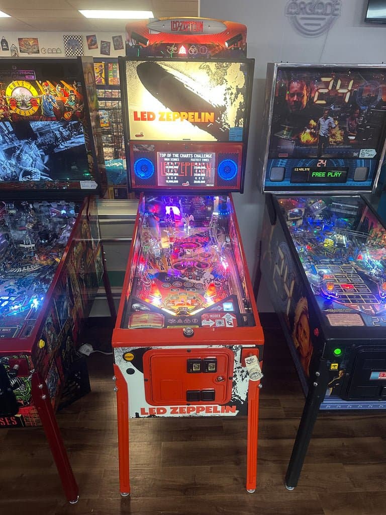 Stern Pinball LOADED Led Zeppelin Premium Pinball Machine for sale