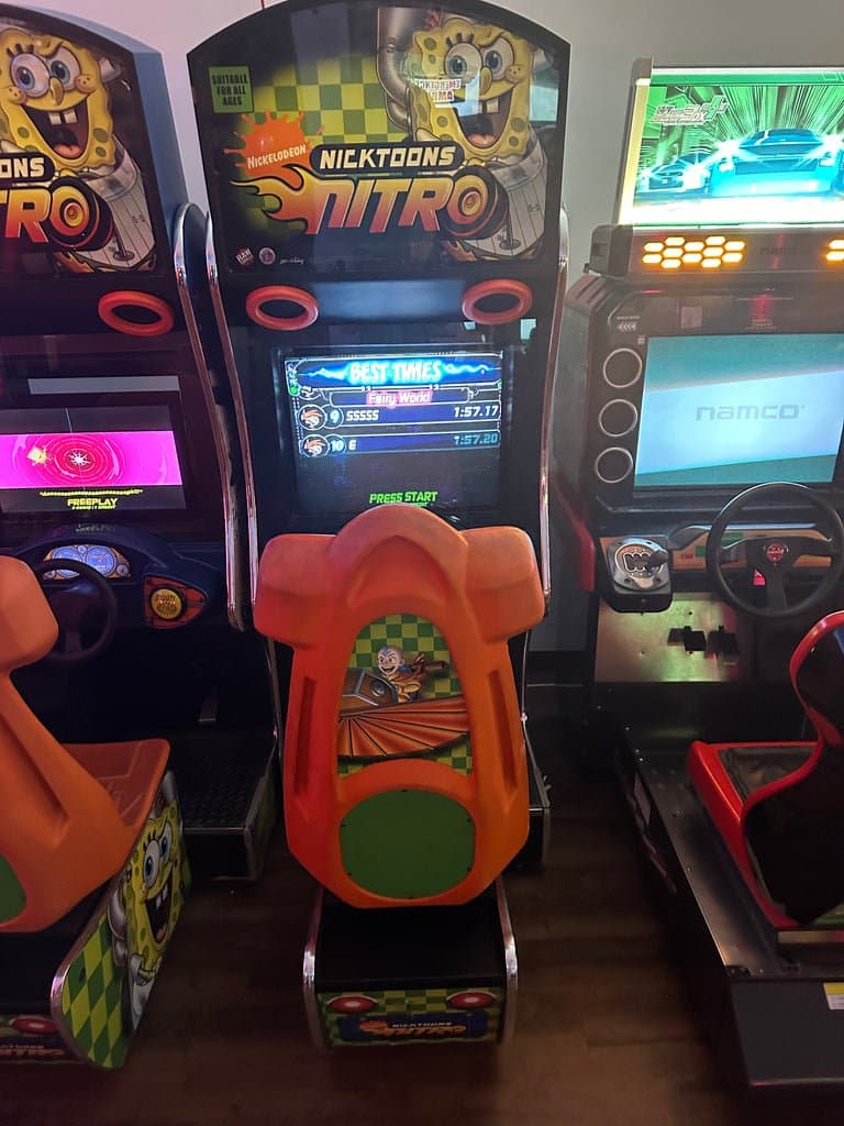 Chicago Gaming Company Nicktoons Racing Arcade Game for sale