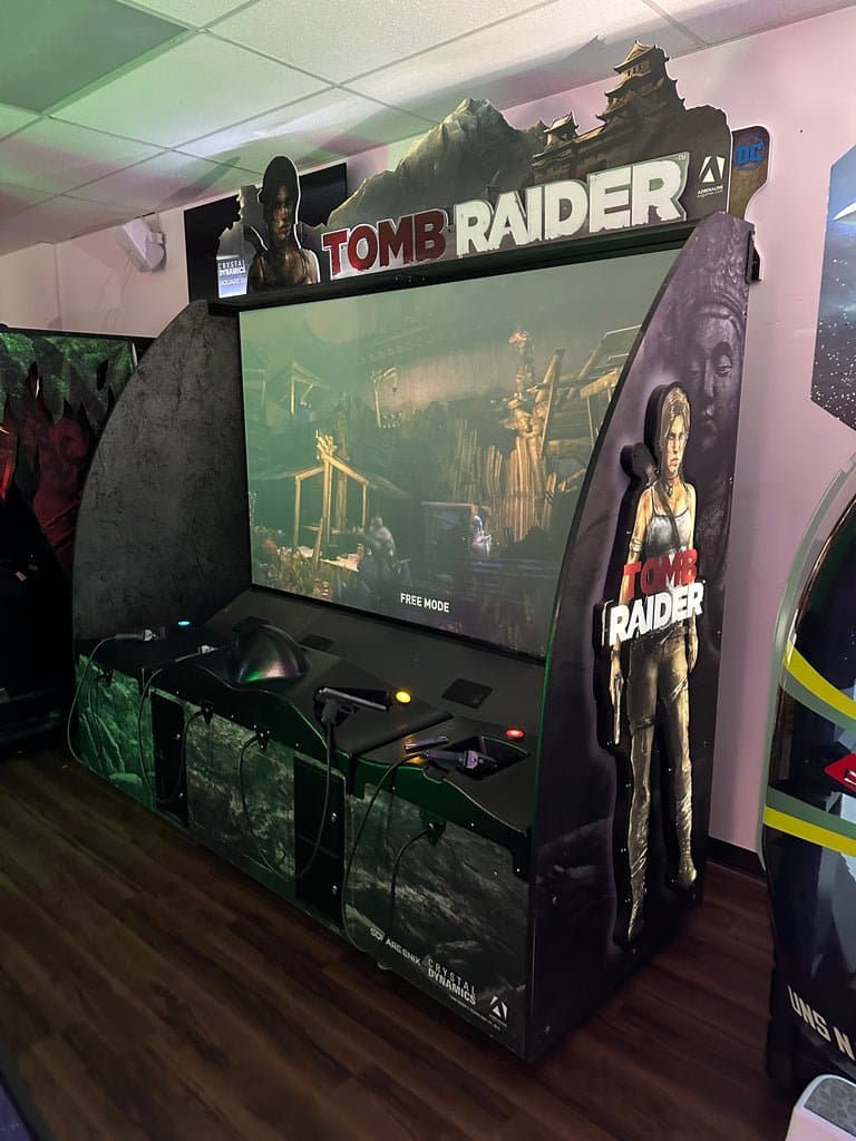 Adrenaline Amusements Tomb Raider 120" Arcade Game for sale