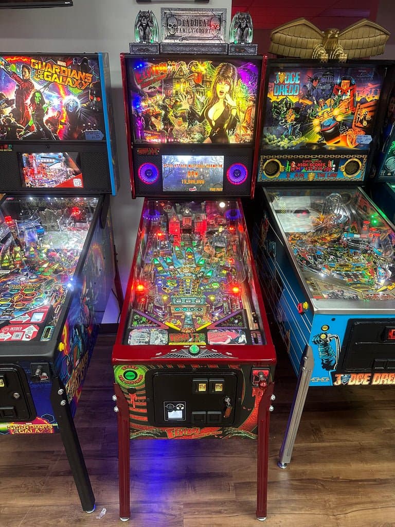 Stern Pinball LOADED Elvira’s House of Horrors Premium Pinball Machine for sale