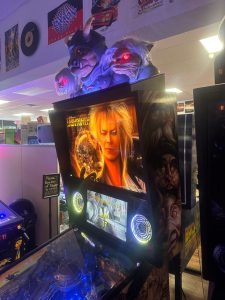 Jim Henson's Labyrinth Pinball Machine with Official Topper for sale ()