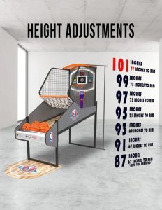 NBA Gametime Pro Basketball Arcade Game for sale ()