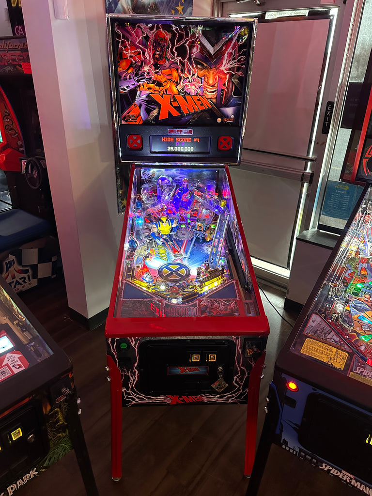 Stern Pinball LOADED X Men Limited Magneto Edition Pinball Machine for sale ()