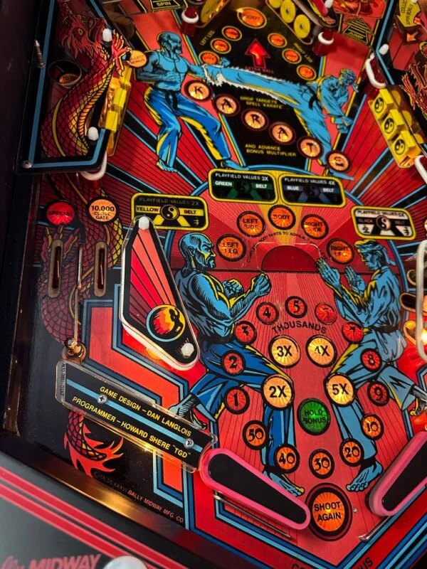 Bally Black Belt Pinball Machine — image 6