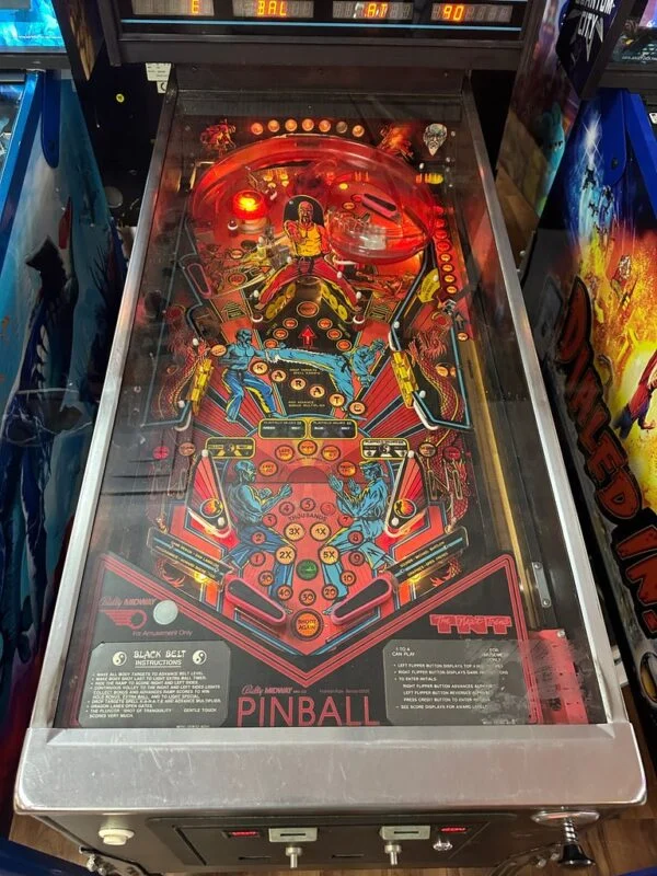 Bally Black Belt Pinball Machine — image 9