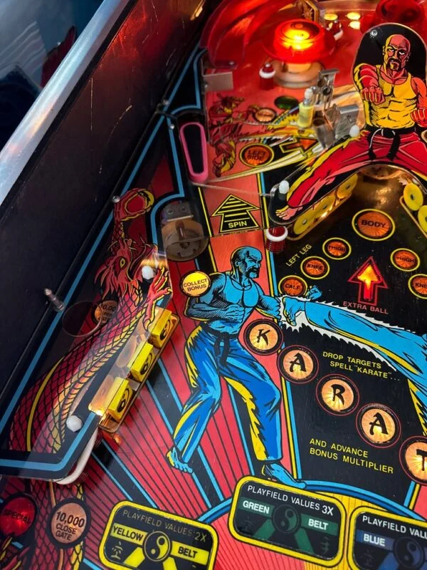 Bally Black Belt Pinball Machine — image 18