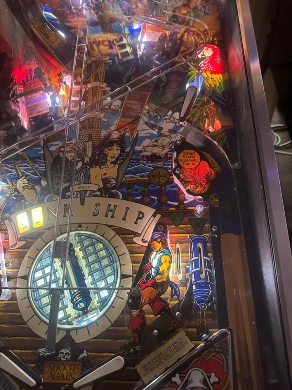 Bally Black Rose Pinball Machine — image 2