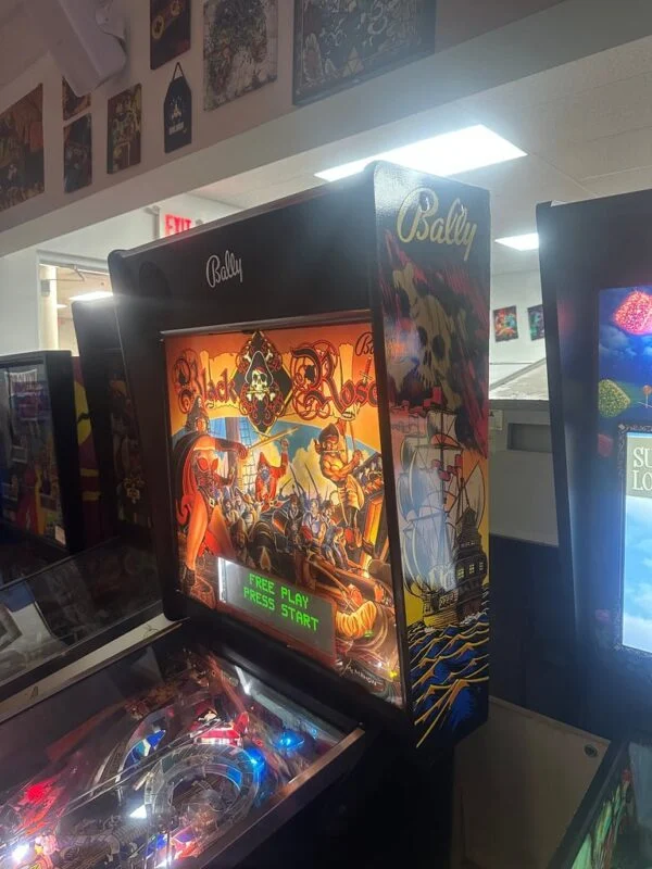 Bally Black Rose Pinball Machine — image 5