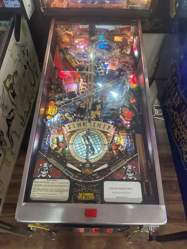 Bally Black Rose Pinball Machine — image 12