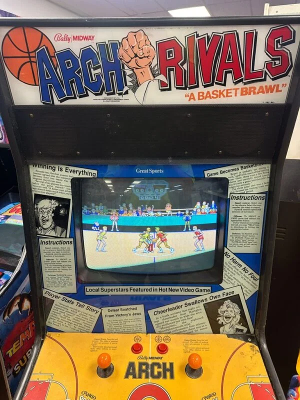 Bally Midway Arch Rivals Arcade Game — image 4