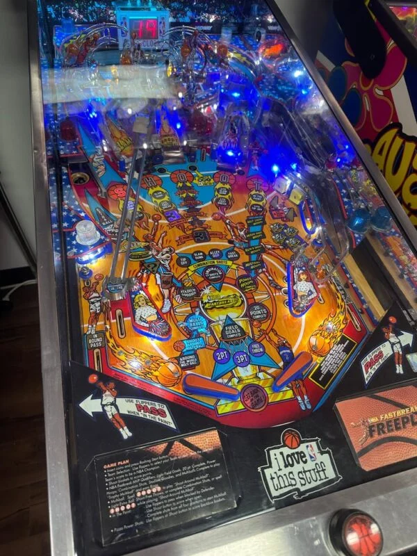 Bally NBA Fastbreak Pinball Machine — image 15