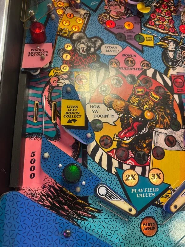 Bally Party Animal Pinball Machine — image 10