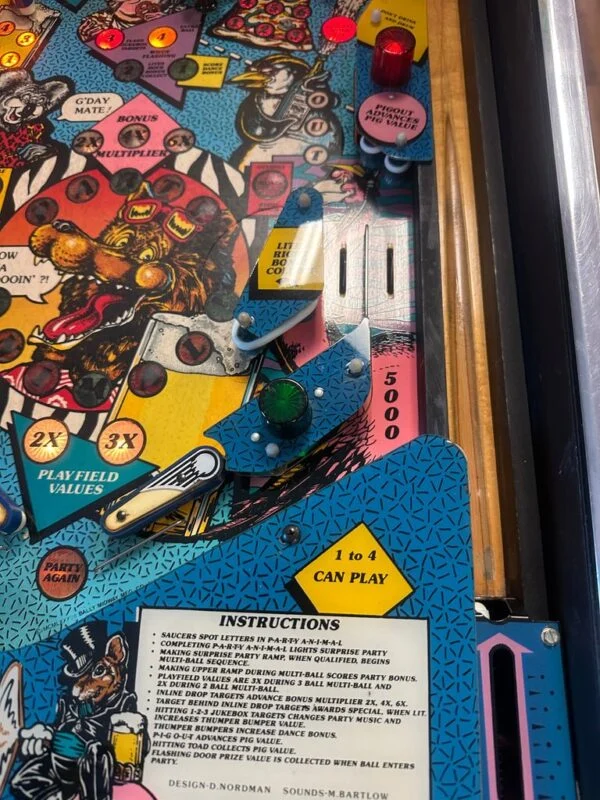 Bally Party Animal Pinball Machine — image 12