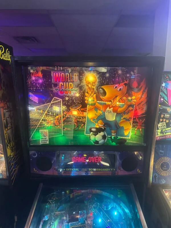 Bally World Cup Soccer Pinball Machine — image 11