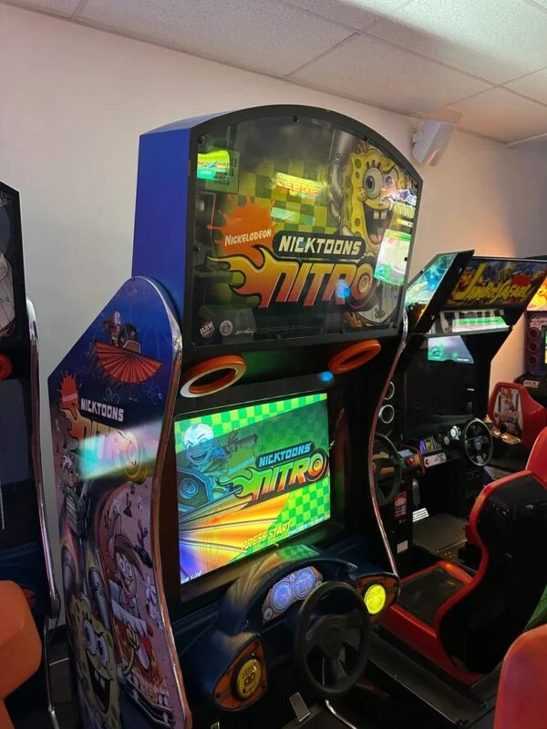 Chicago Gaming Company Nicktoons Racing Arcade Game — image 2