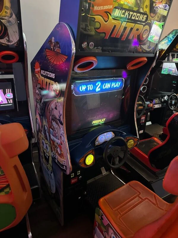 Chicago Gaming Company Nicktoons Racing Arcade Game — image 4