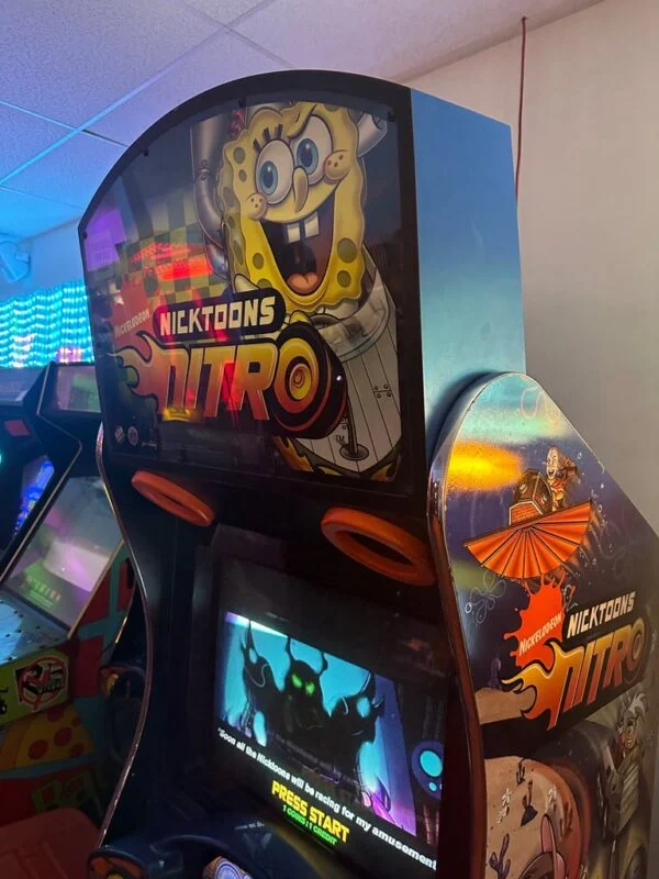Chicago Gaming Company Nicktoons Racing Arcade Game — image 10