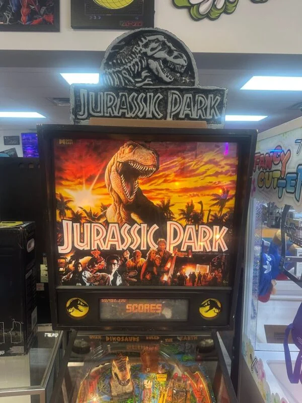 Data East Jurassic Park Pinball Machine — image 5