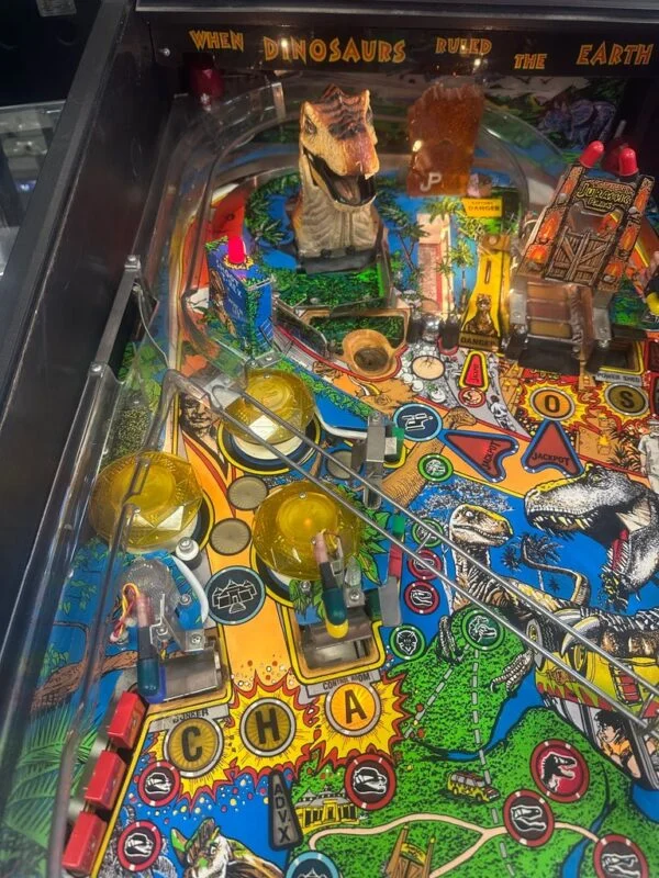 Data East Jurassic Park Pinball Machine — image 6