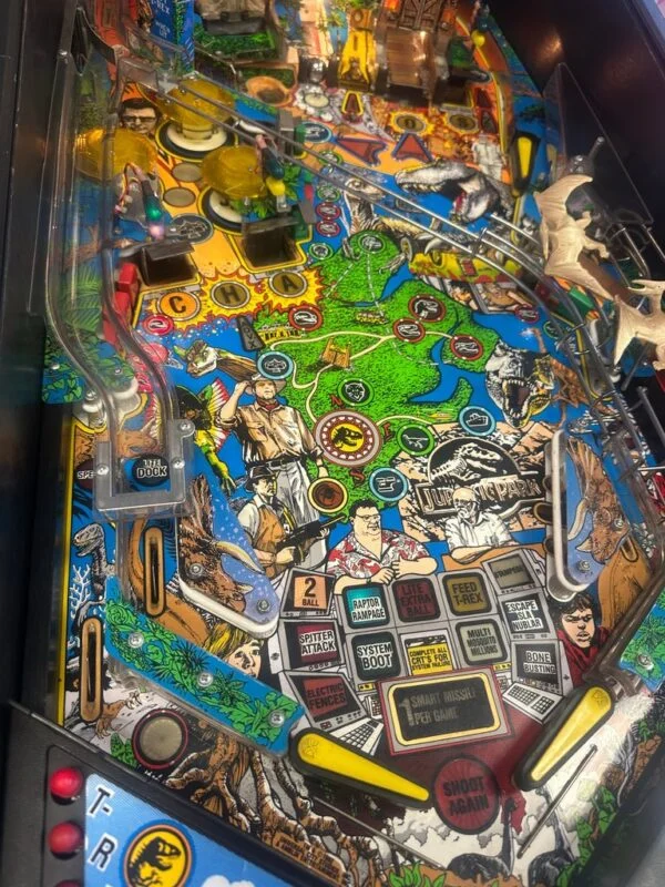 Data East Jurassic Park Pinball Machine — image 13