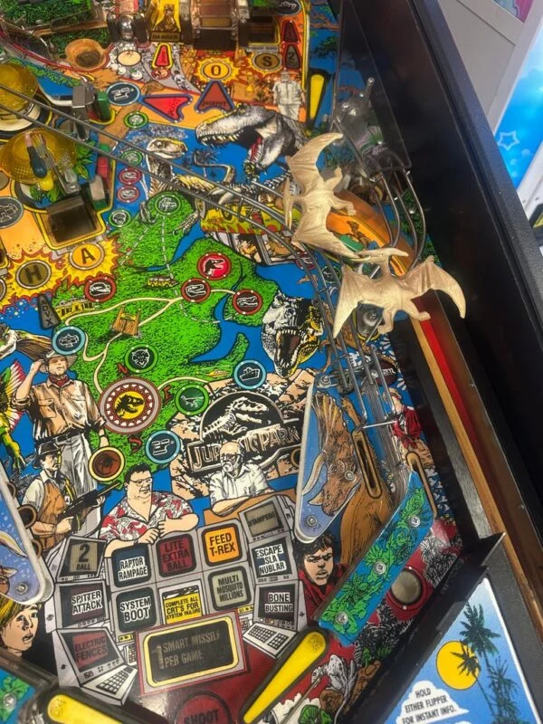 Data East Jurassic Park Pinball Machine — image 16