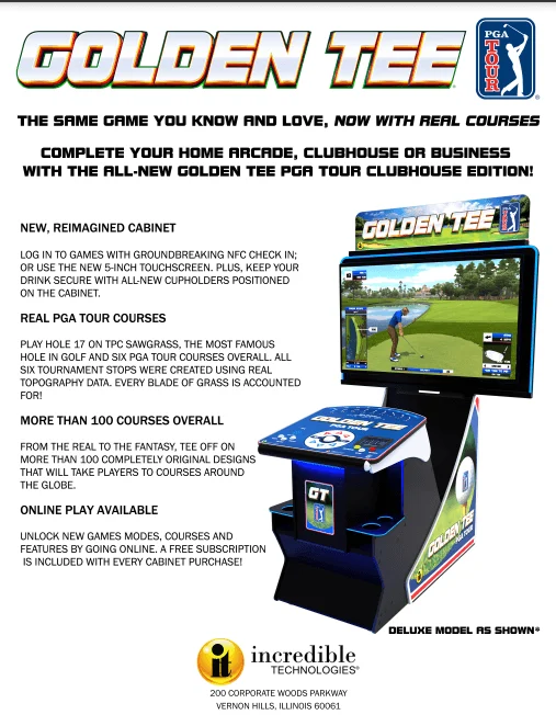 Golden Tee PGA TOUR 2022 Home Edition – Deluxe — image 5