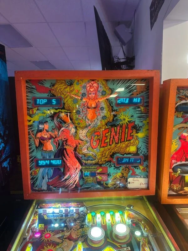 Gottlieb Genie Pinball Machine — image 4