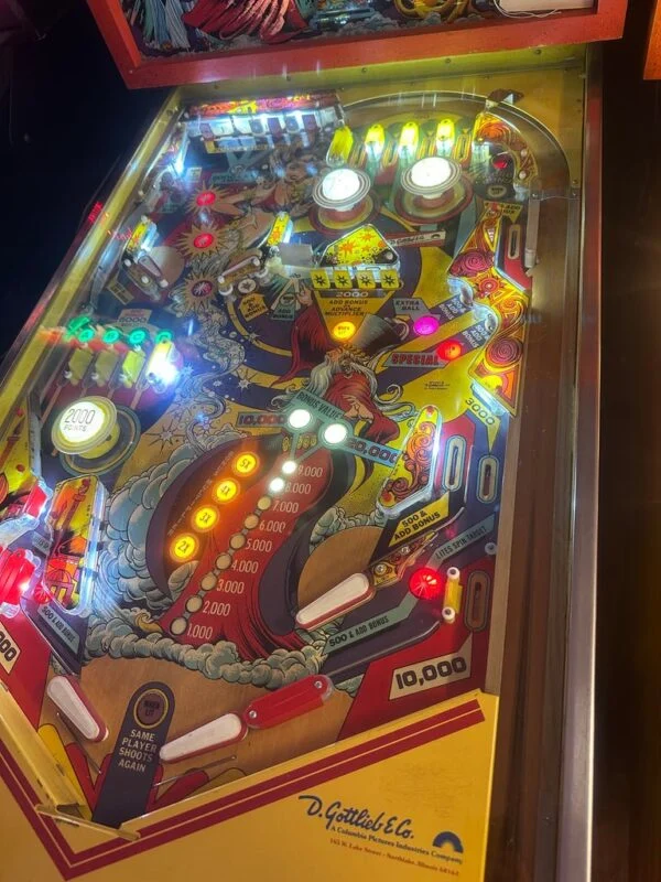 Gottlieb Genie Pinball Machine — image 7