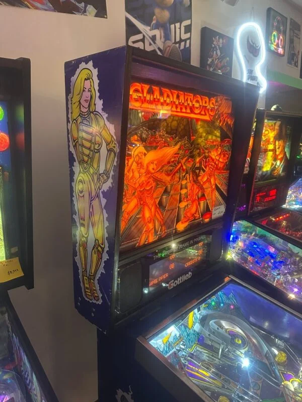 Gottlieb Gladiators Pinball Machine — image 6