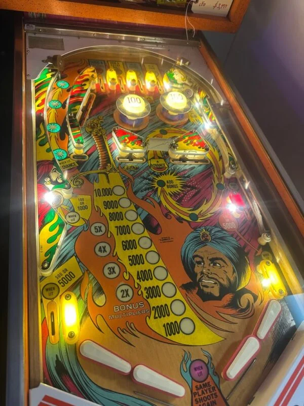 Gottlieb Sinbad Pinball Machine — image 3
