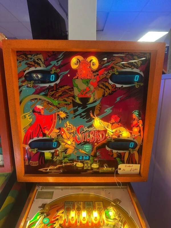 Gottlieb Sinbad Pinball Machine — image 4