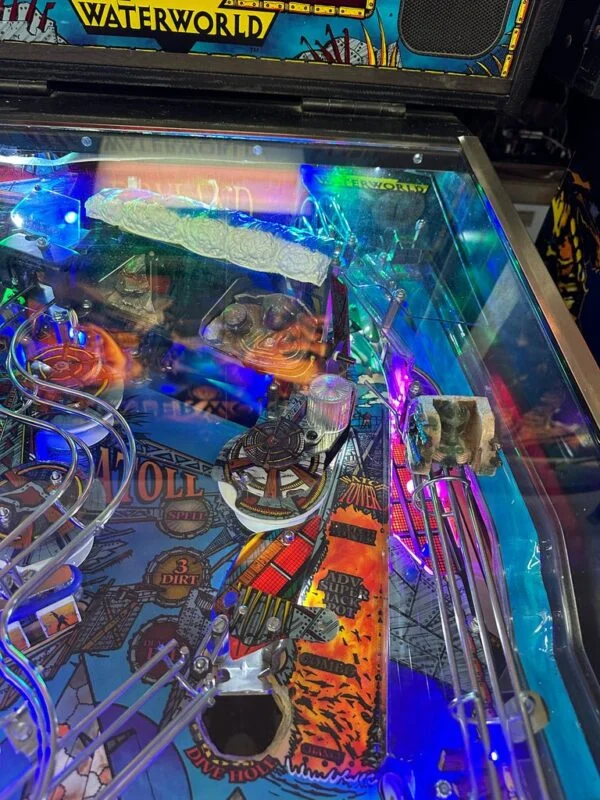 Gottlieb Waterworld Pinball Machine — image 7